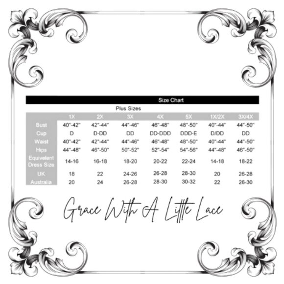 🔥 NEW Plus Size Black Satin & Lace Underwire Babydoll Set - Picture 6 of 6